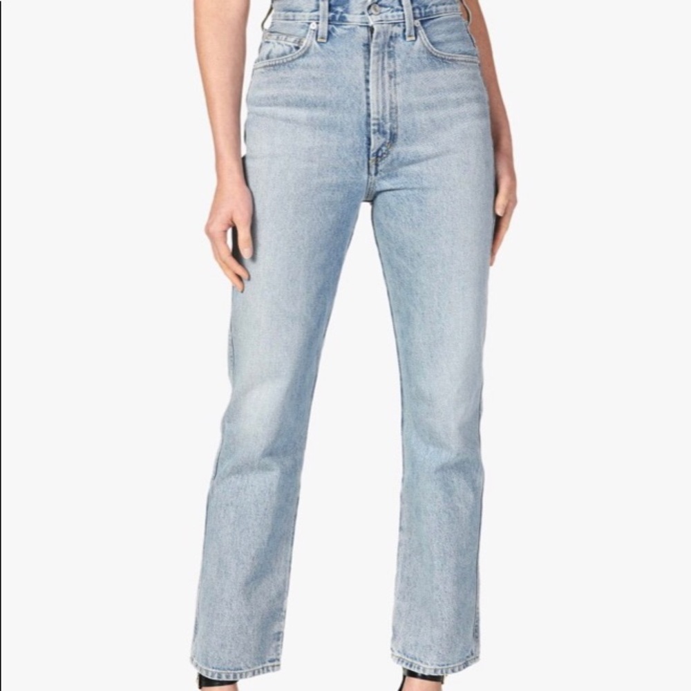Pinch-Waist Kick Flare AGolde Jeans in 26